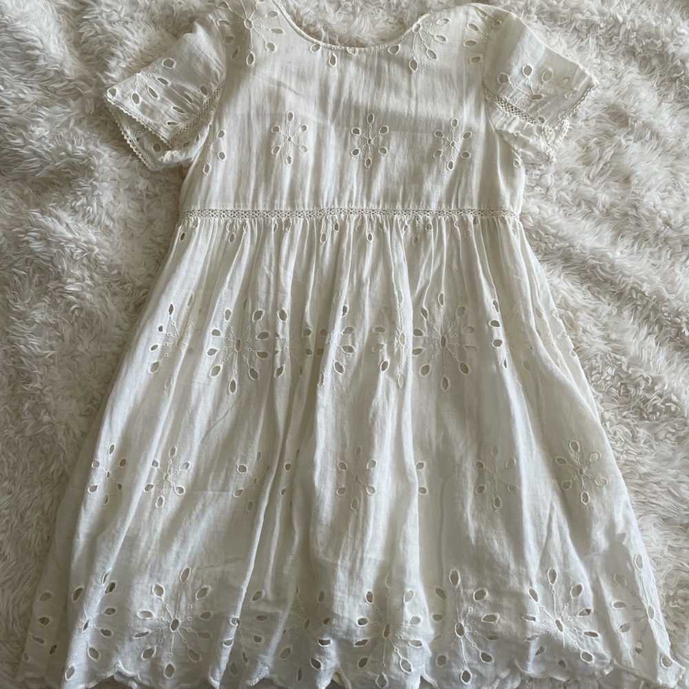 Zara White Dress